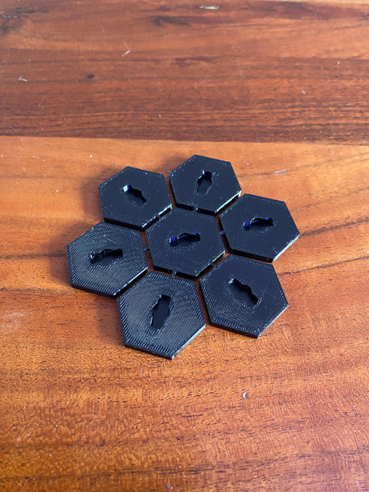 Korallen Vermehrungs-Plug Set – Einfach teilbar mit Sollbruchstellen | Ideal für Korallenableger & Riffaquarien